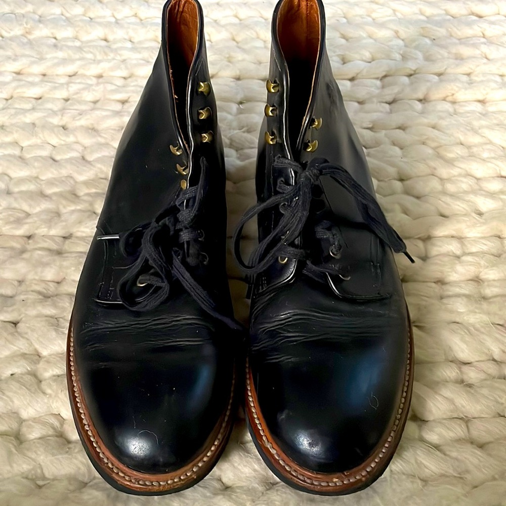 Men’s J. Crew leather boots